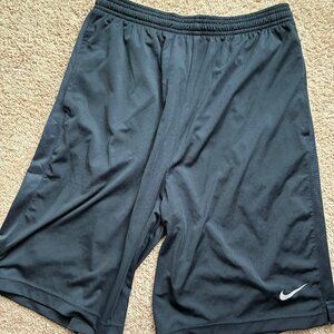 Black Nike Dri-Fit Athletic Shorts - Men's Small